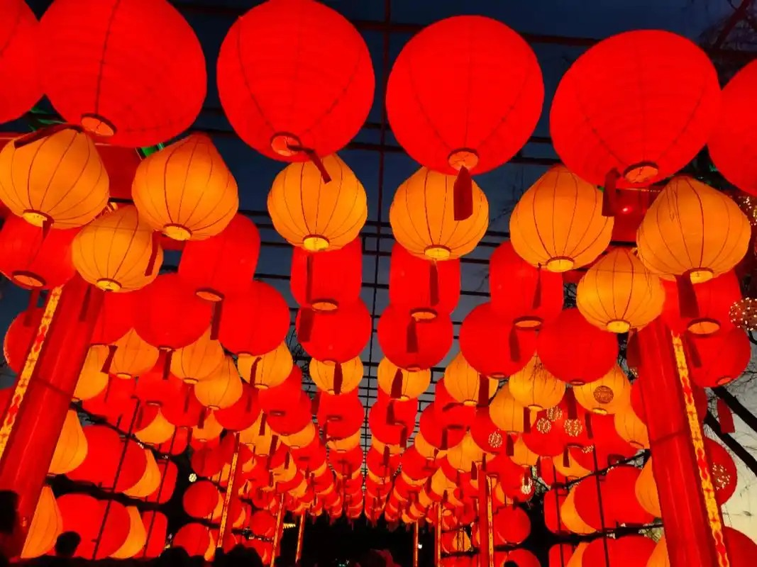 绵竹：张灯结彩迎佳节